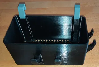 Shower shelf in 2 component technology