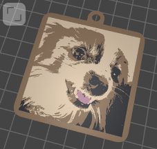 Keychain deceased dog