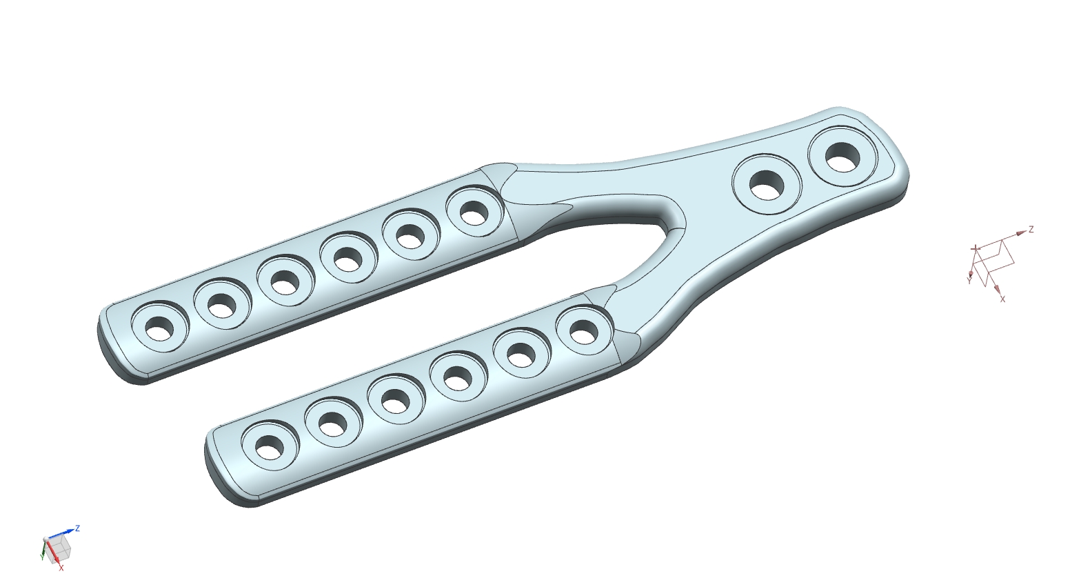 Drake E-Two binding Y-strip