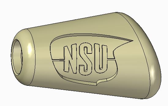 NSU Quickly Ständerfuss