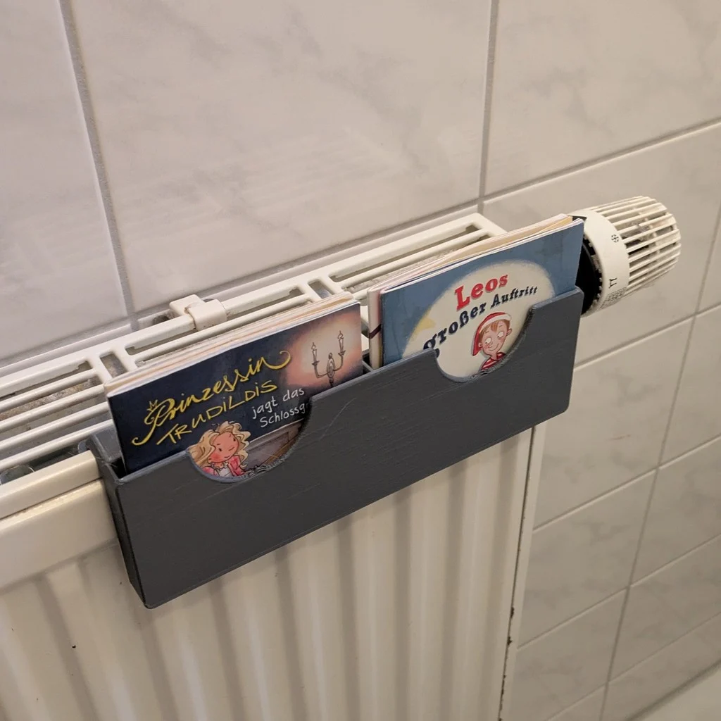 Pixi book holder / Pixi-Buchhalter für Heizung