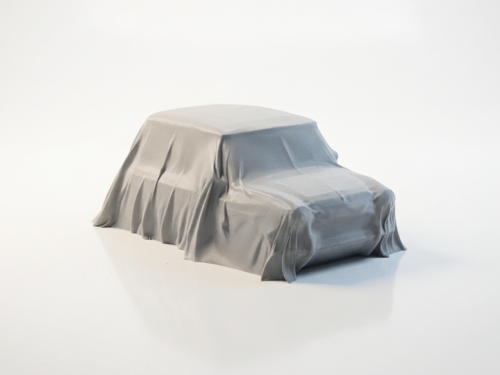 Mini Cooper AU20 3D Printable Model – Classic Car Silhouette STL File