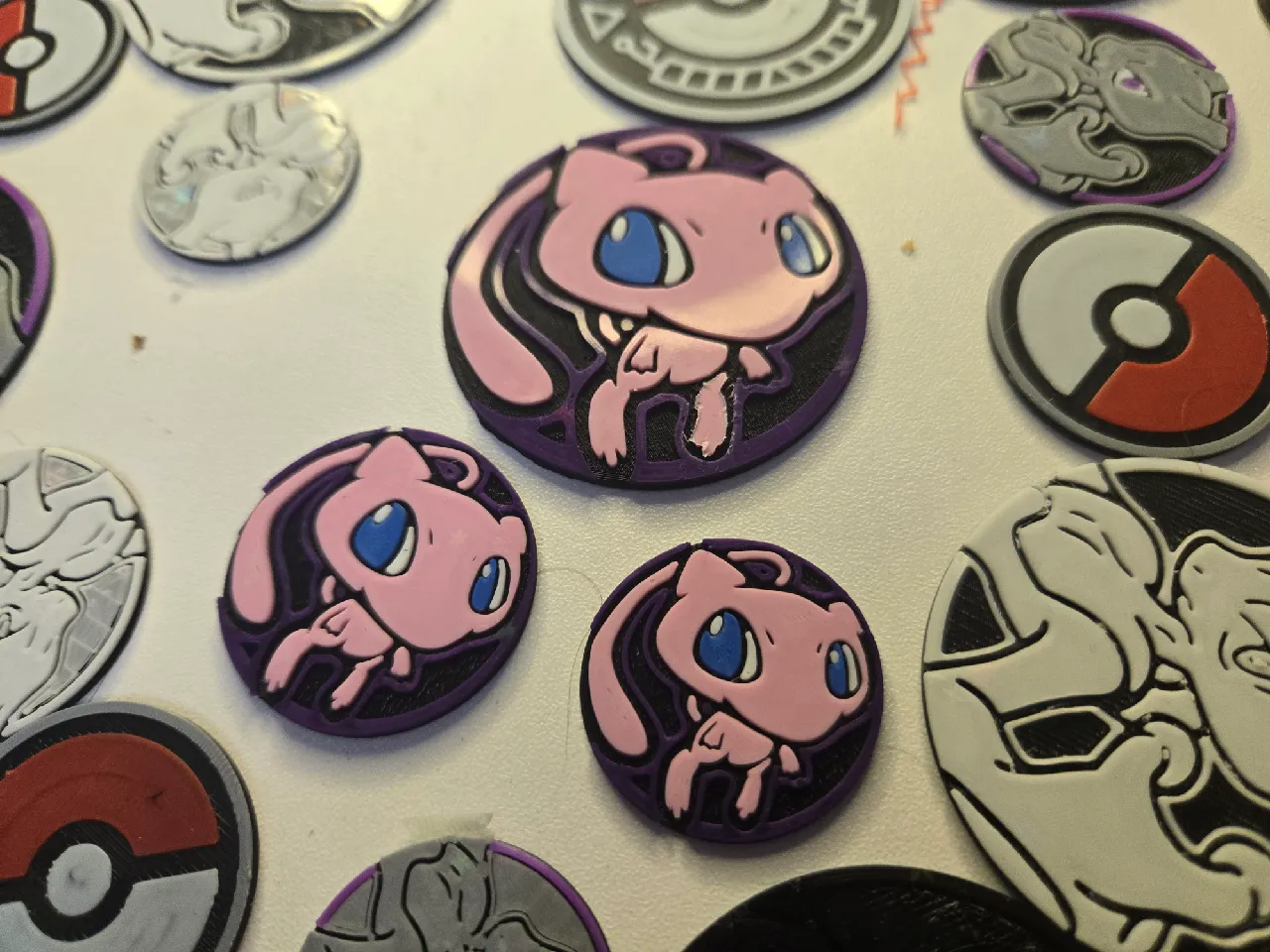 Mew Coin (Pokemon TCGP) by CarlThePumpkinMan | Download free STL model |  Printables.com