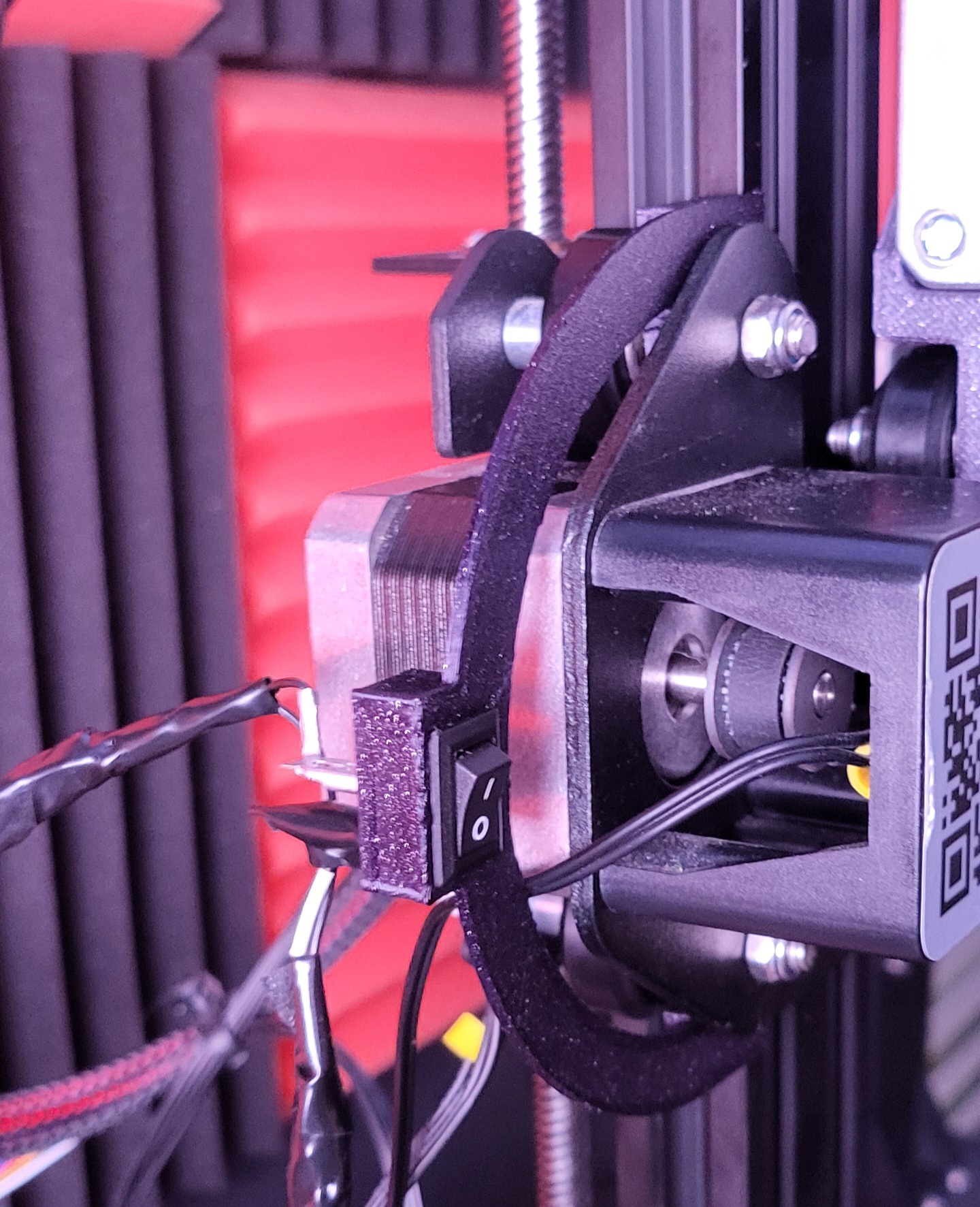 Ender 3 Light Switch Mount