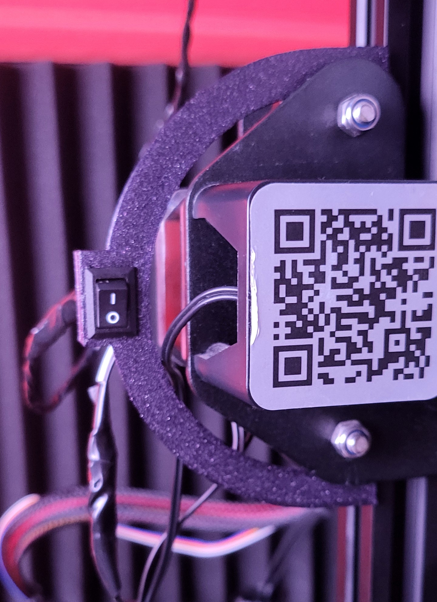 Miniatura 2 do modelo 3D Ender 3 Light Switch Mount