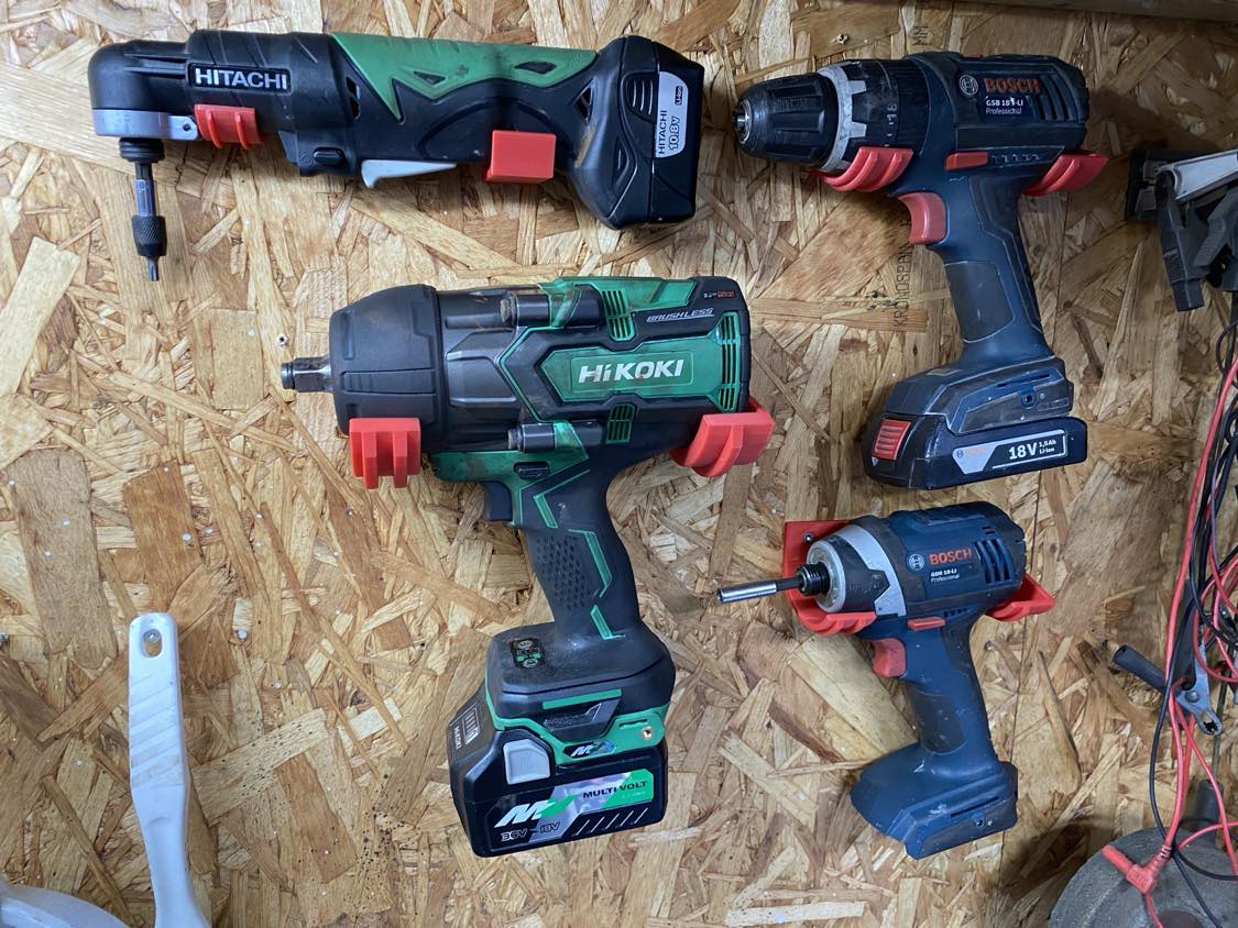 Cordless Tool Holders