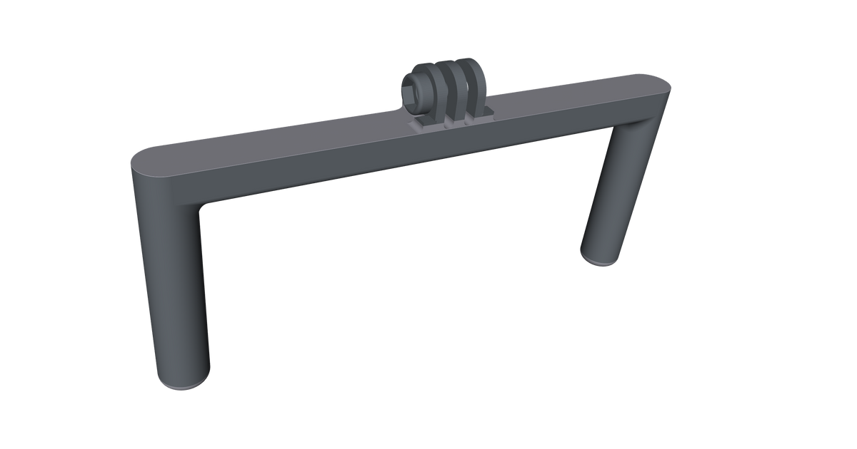 GoPro headrest mount by nortmann_c | Download free STL model ...