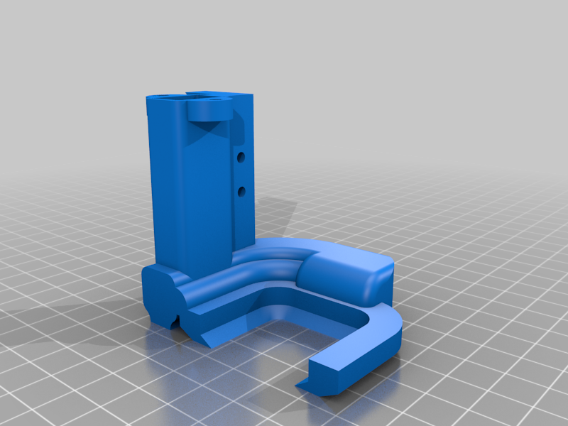 Ender 5 MicroSwiss Direct Drive Fan Duct (Step and Fusion360) — thumbnail 12