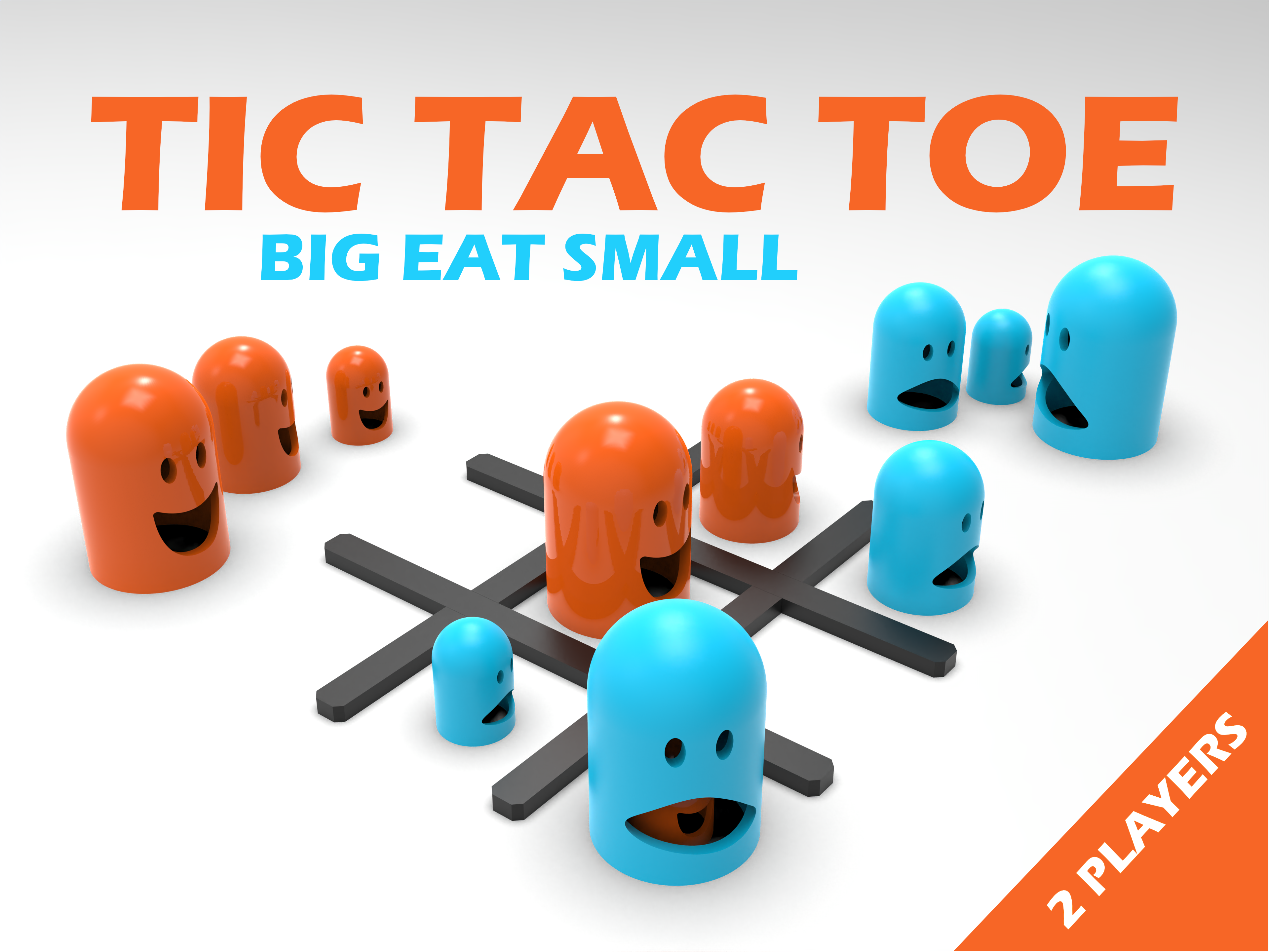 TIC TAC TOE - BIG EAT SMALL