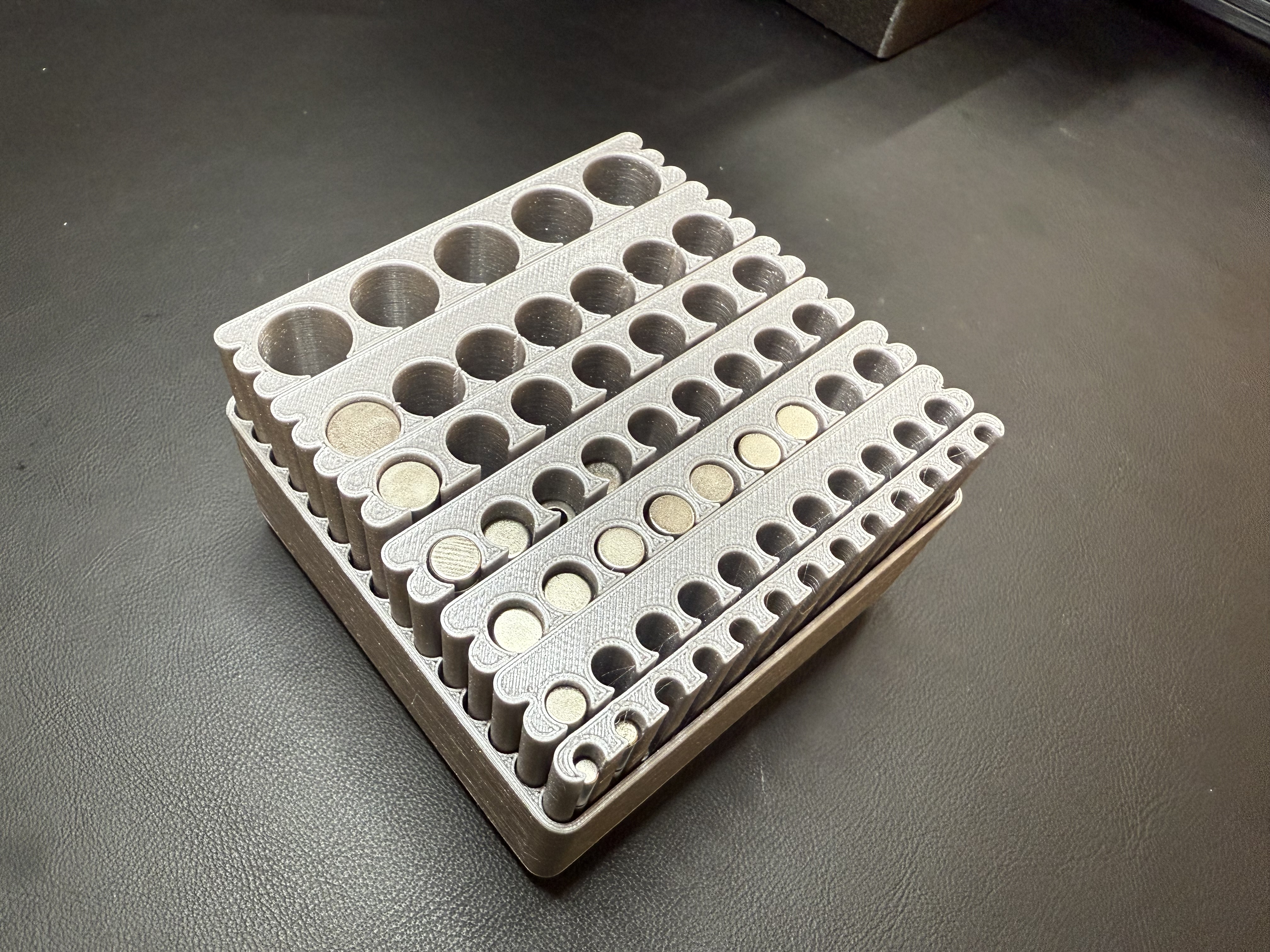 Miniatura 7 do modelo 3D Gridfinity Modular Magnet Storage System