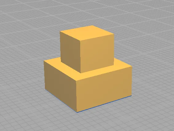 Test model for multi color printing NO AMS