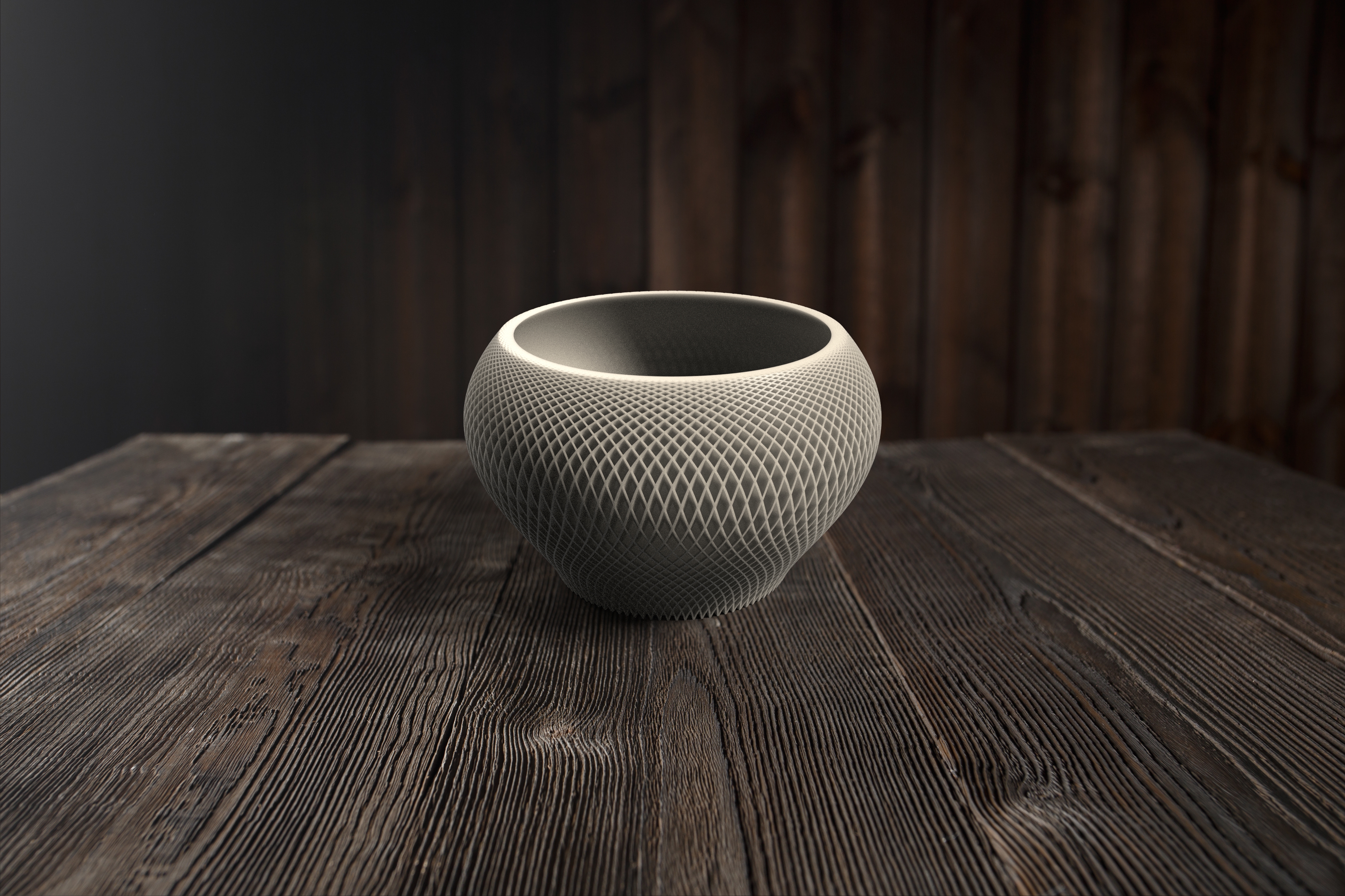 Serenity Wave Flower Vase