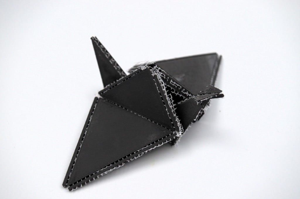 Multiplanar Origami Crane