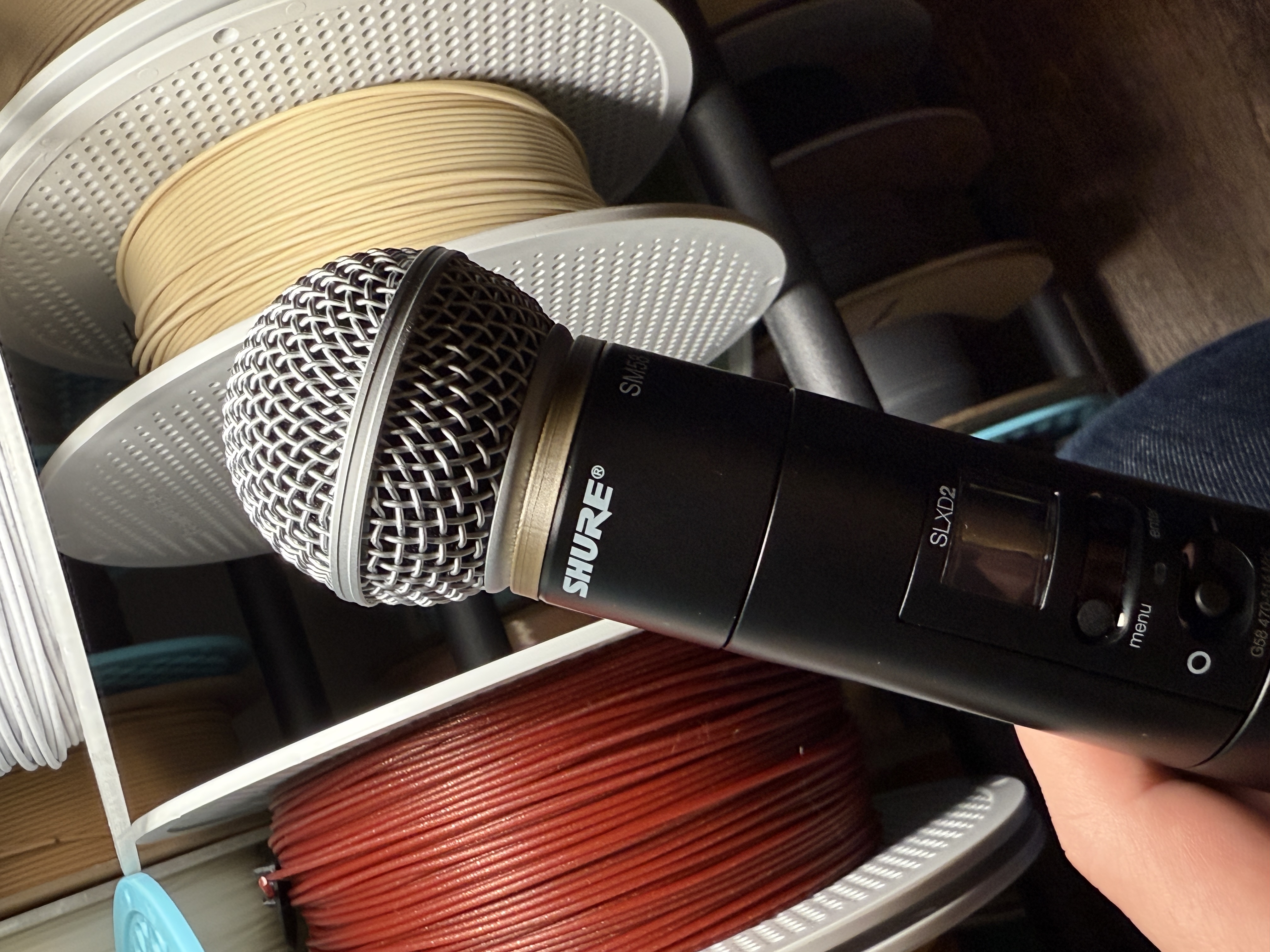 Shure SLXD2 SM58 Identifier Ring