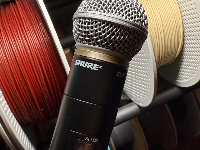 Shure SLXD2 SM58 Identifier Ring