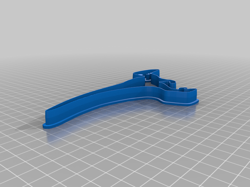 Miniatura 3 do modelo 3D Dinosaur Cookie Cutter