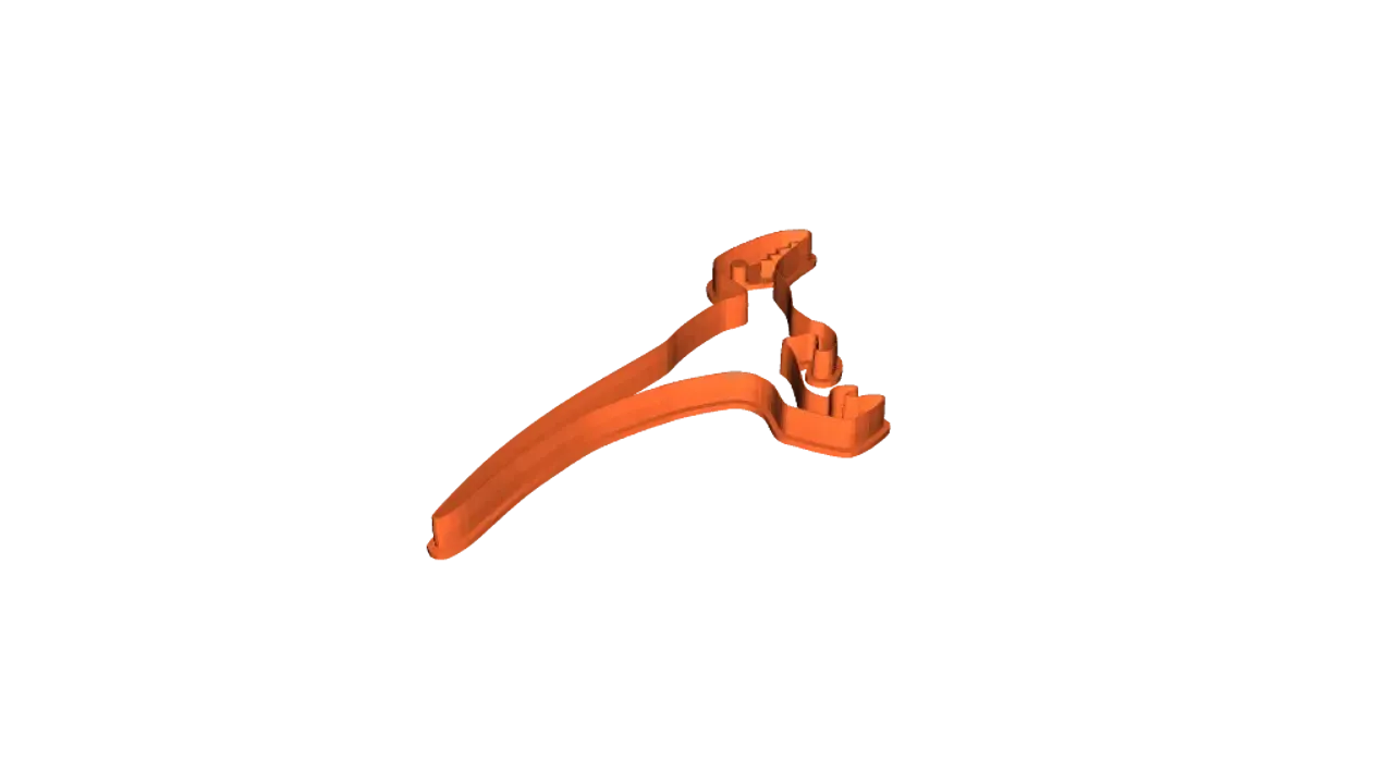STL file Dino number 1 - Cookie cutter 🦖・3D print design to download・Cults