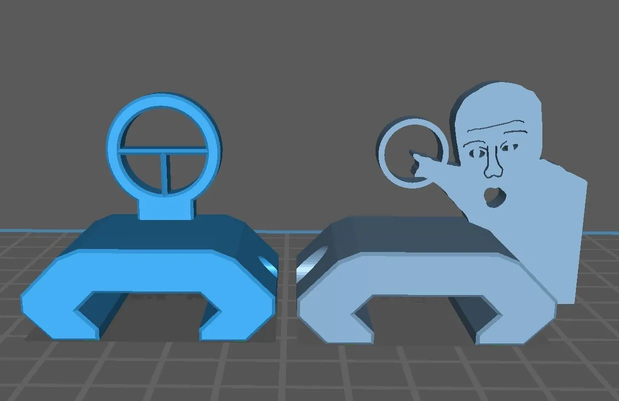 Wojak Sights by Dr. Cornelius Pisspants DDS | Download free STL model |  Printables.com