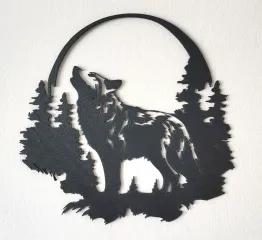 Wolf wall art
