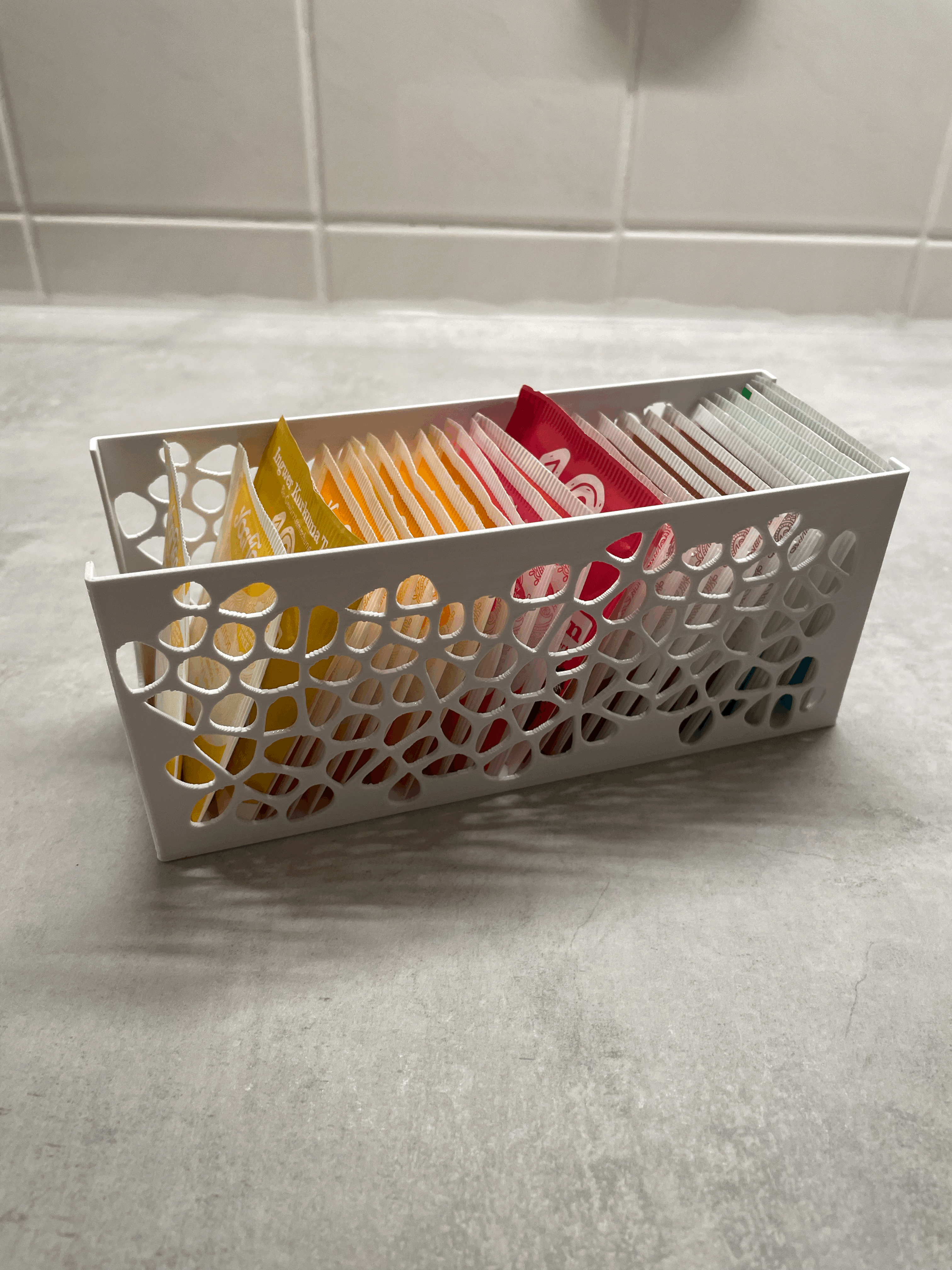 Teabag Box voronoi - stackable