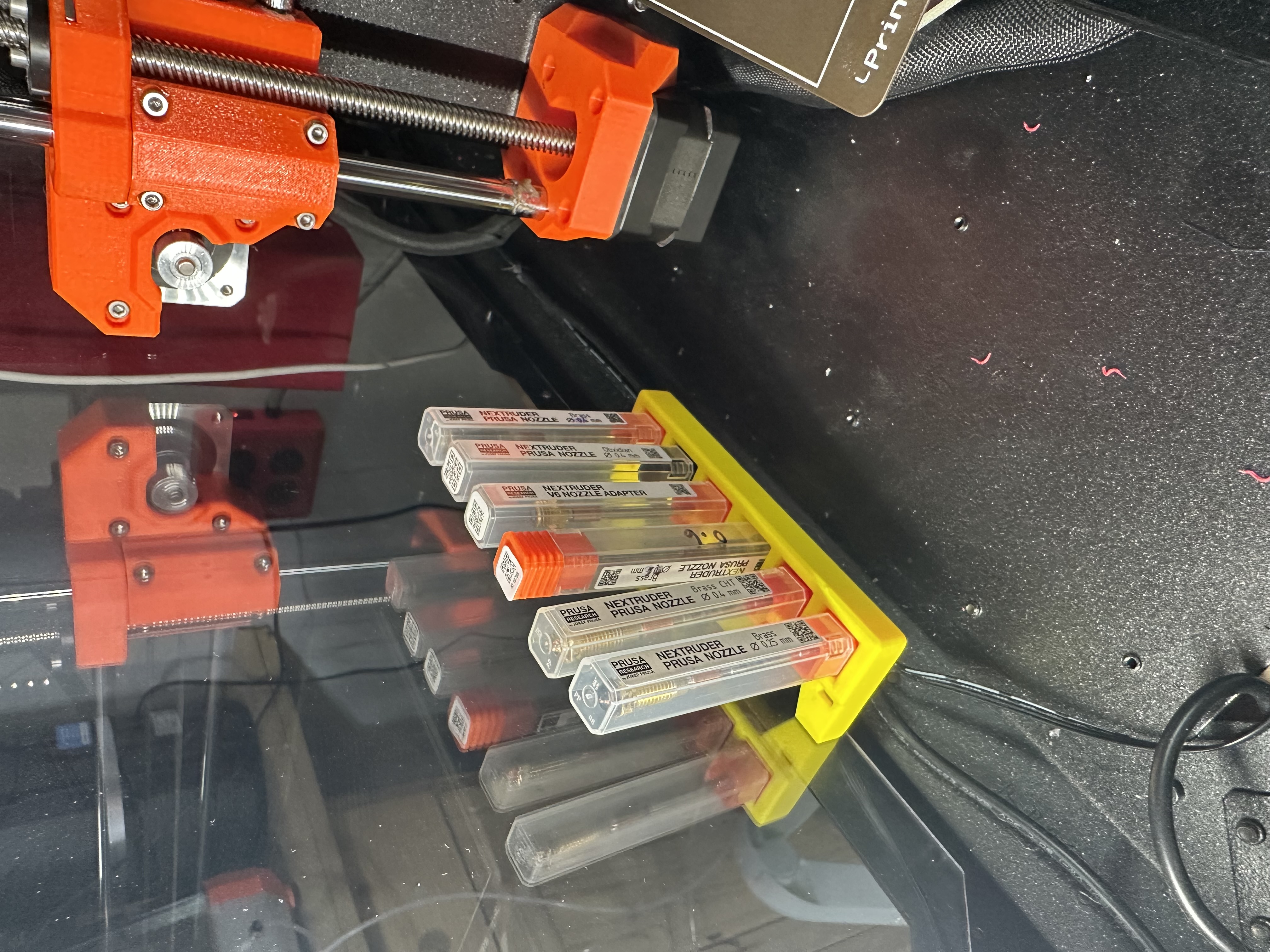 Nozzle Holder Prusa Enclosure