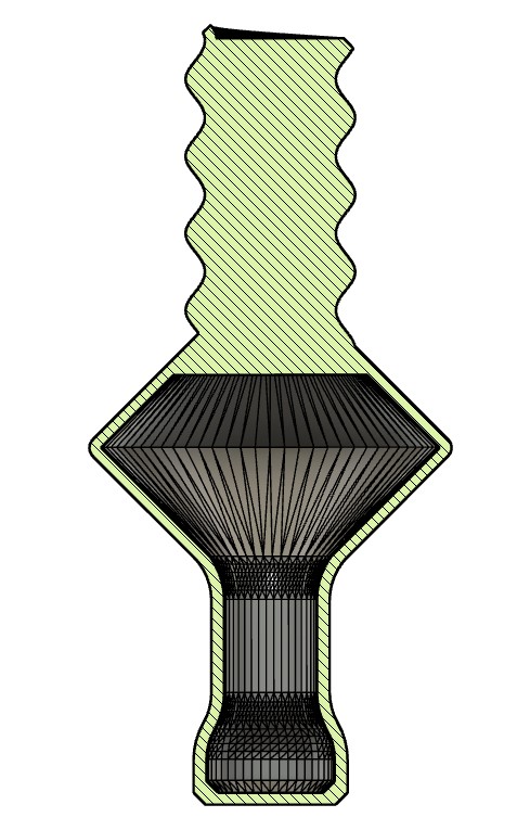 Pastamatic Driven Shaft - Reinforced