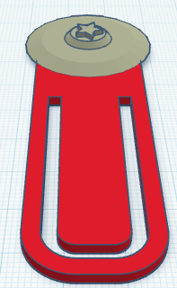Captain America Bookmark