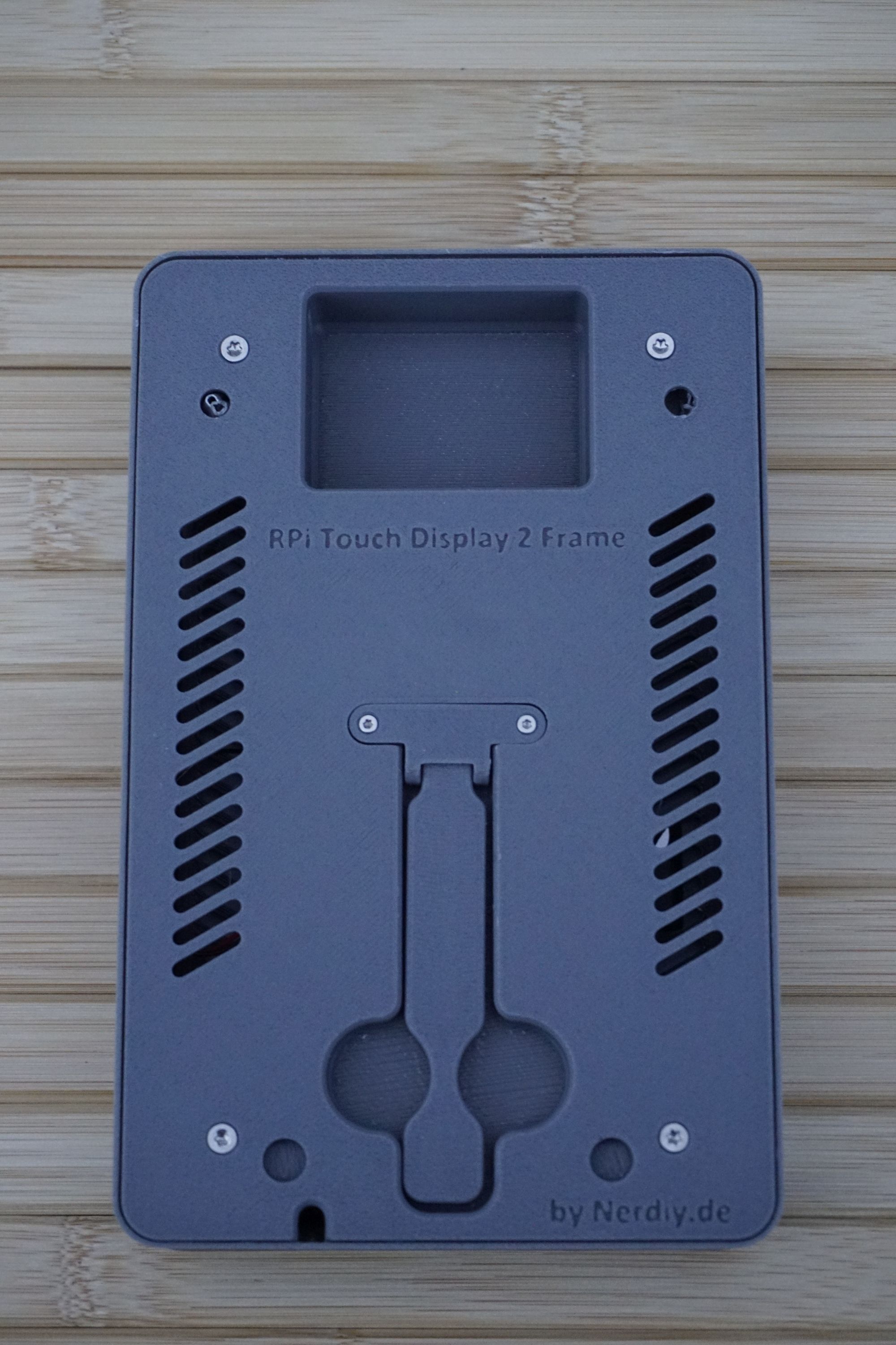 Raspberry Pi 7" Touch Display 2 Frame for RaspberryPi 4 - Vertical by Nerdiy.de — miniatura 8
