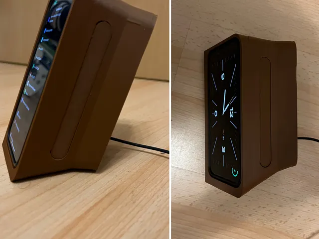 iPhone 13/14/15 + Case - Vertical and Horizontal Orientation - Standby Mode Dock Alarm Clock