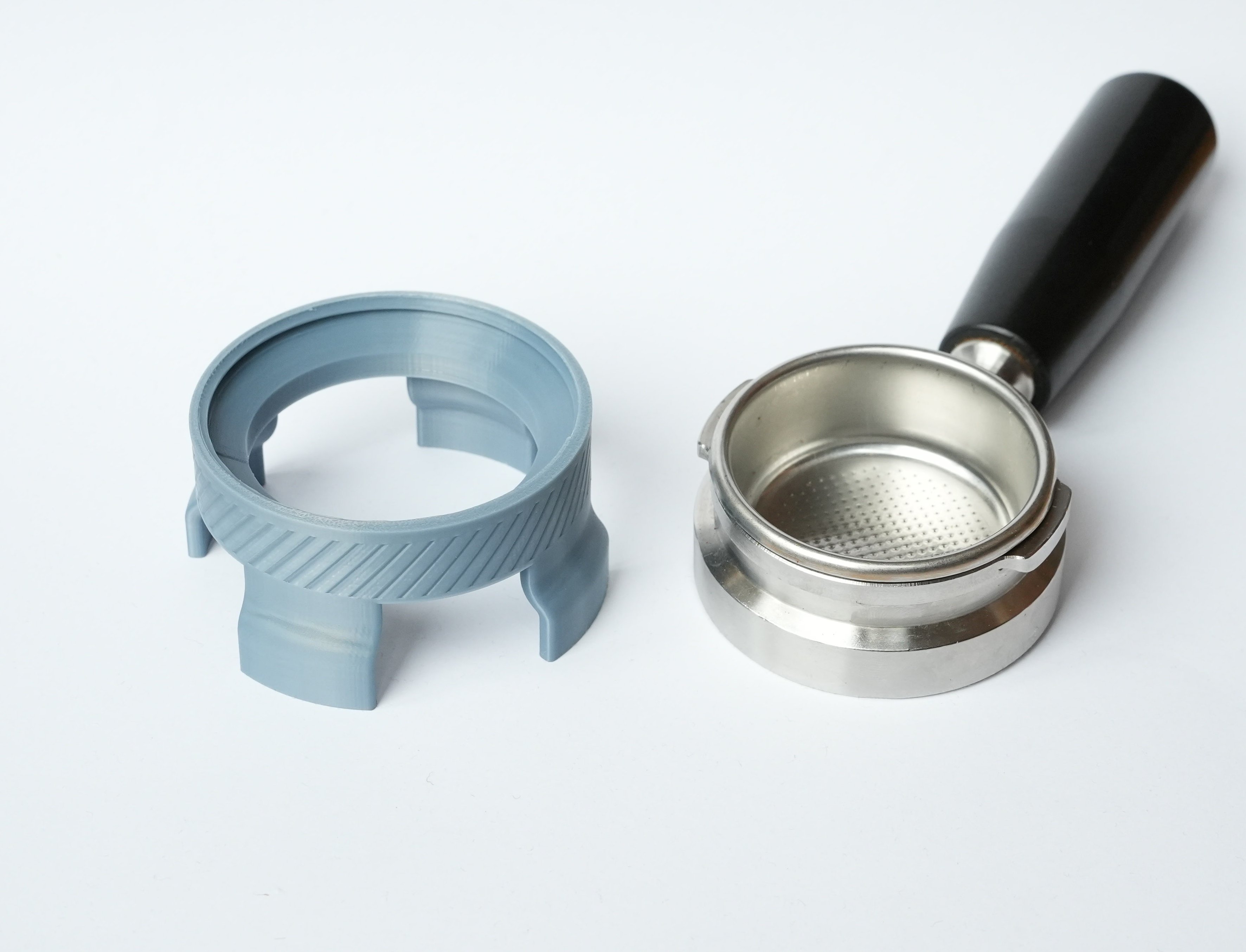 Umikot V2 - 49mm Pavoni and Cremina Base for naked-portafilter 3D model thumbnail