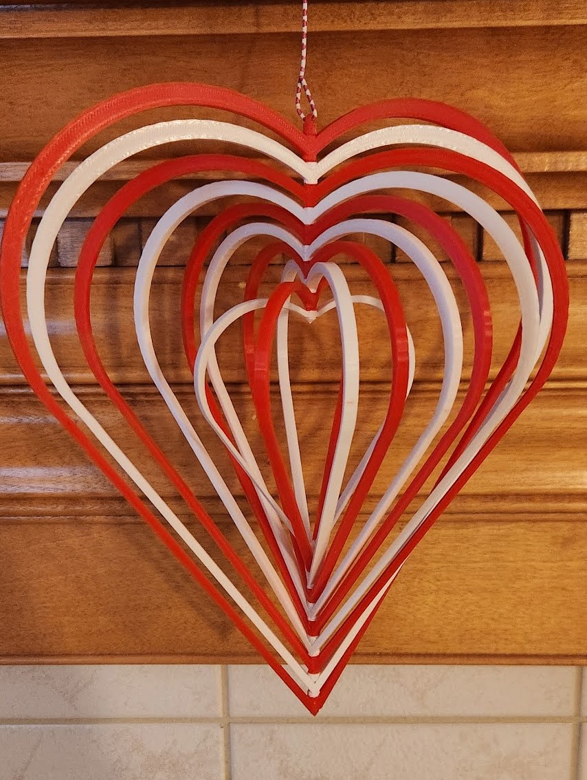 Layered Heart Decoration