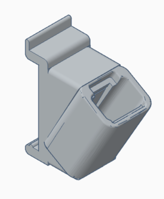 Dewalt 8V Battery Wall Mount for Slatwall