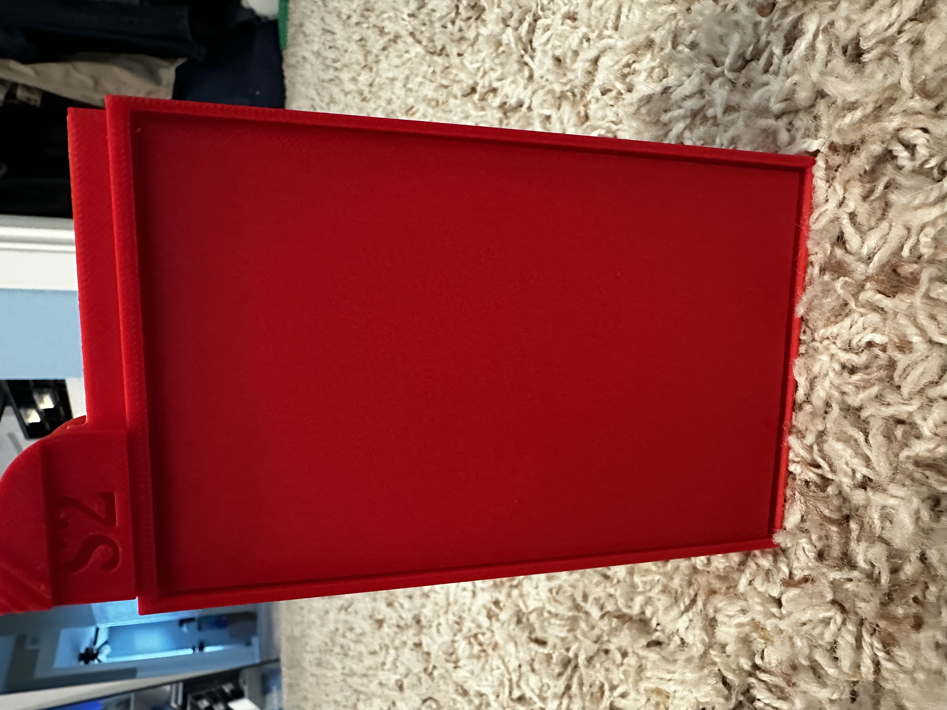 Index card holder with dividers(PRINT WITH BRIM ON)