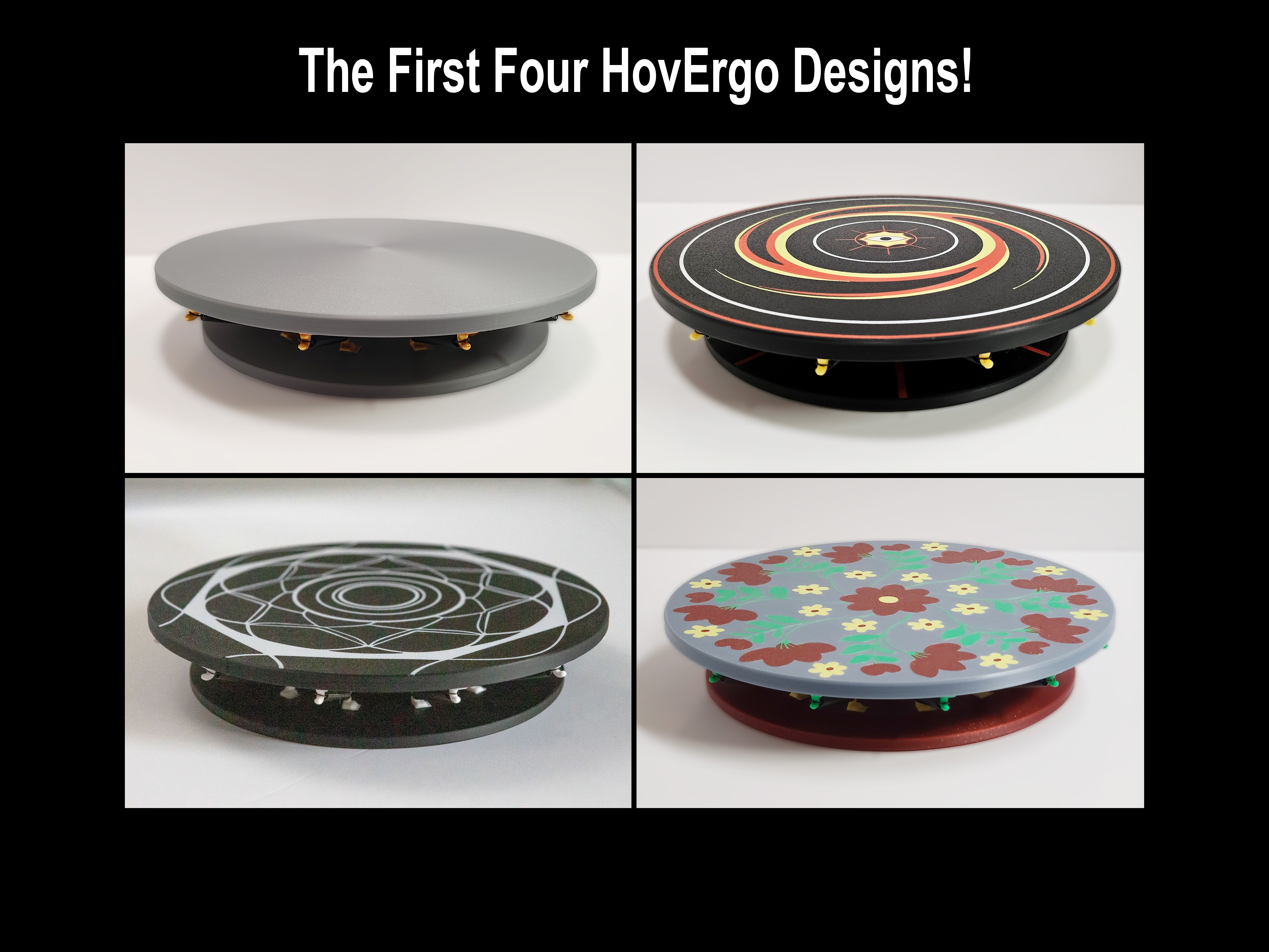 HovErgo Mouse Pad – Orb Pattern — thumbnail 6