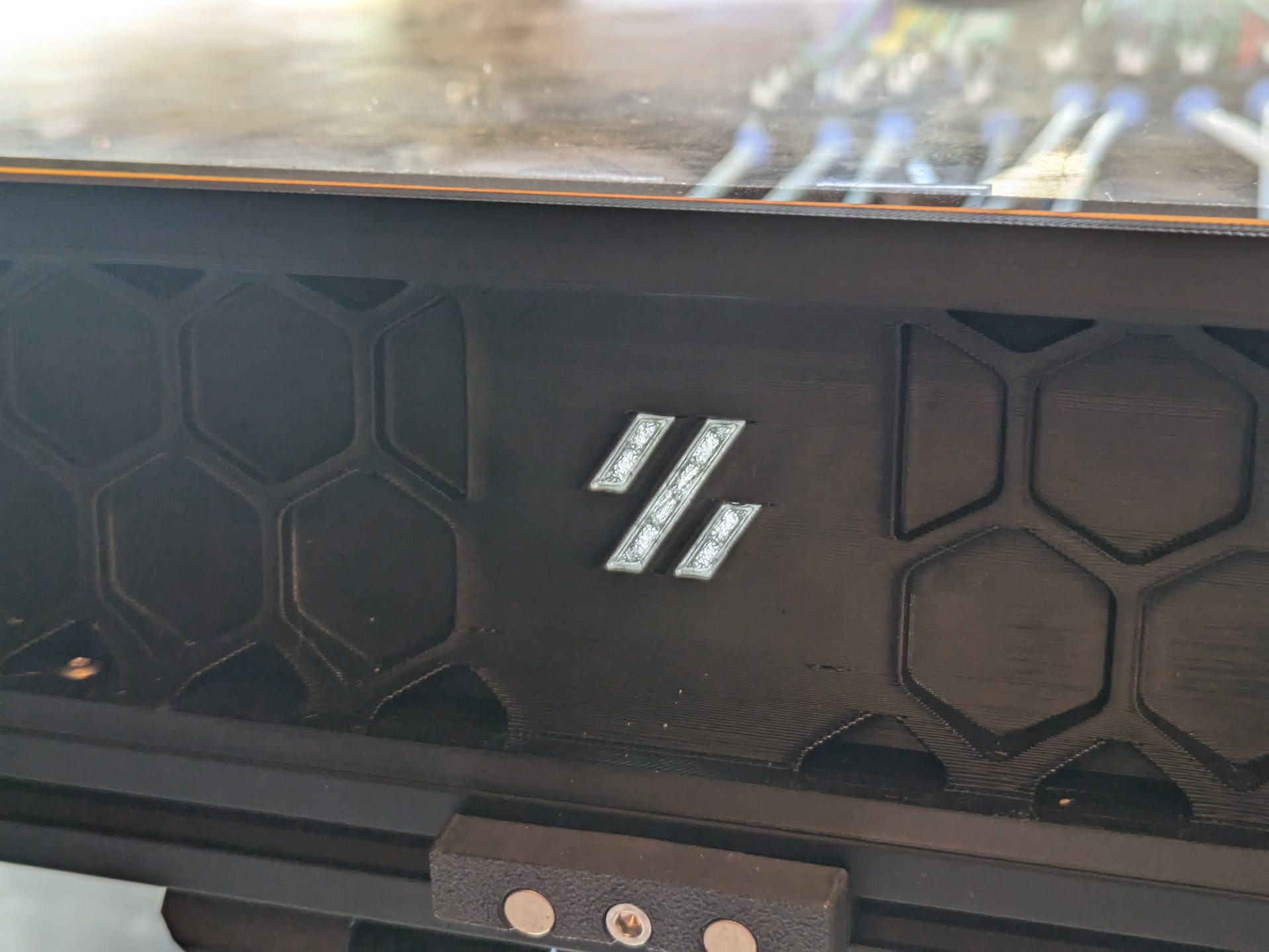 Voron 2.4 Canopy Logo Insert 3D model thumbnail