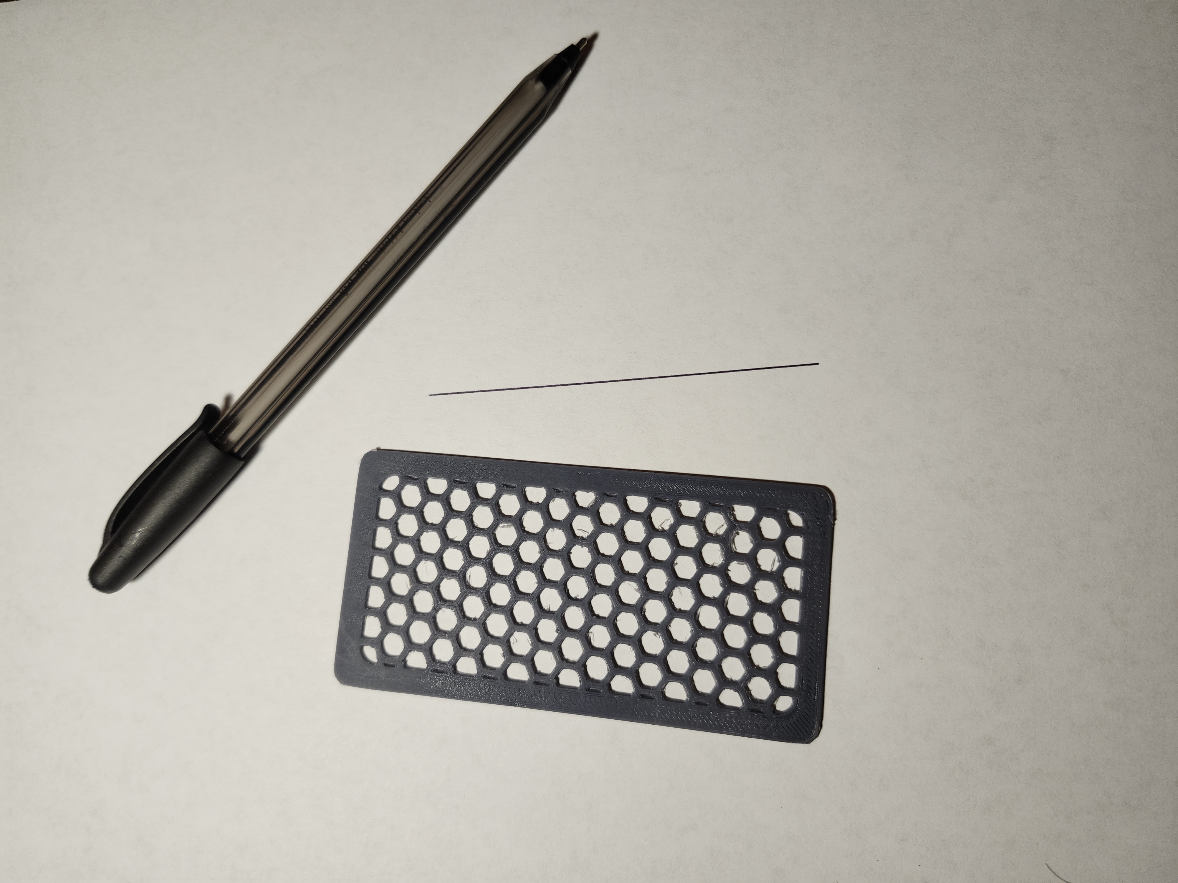 4 x 2 inch Straight Edge