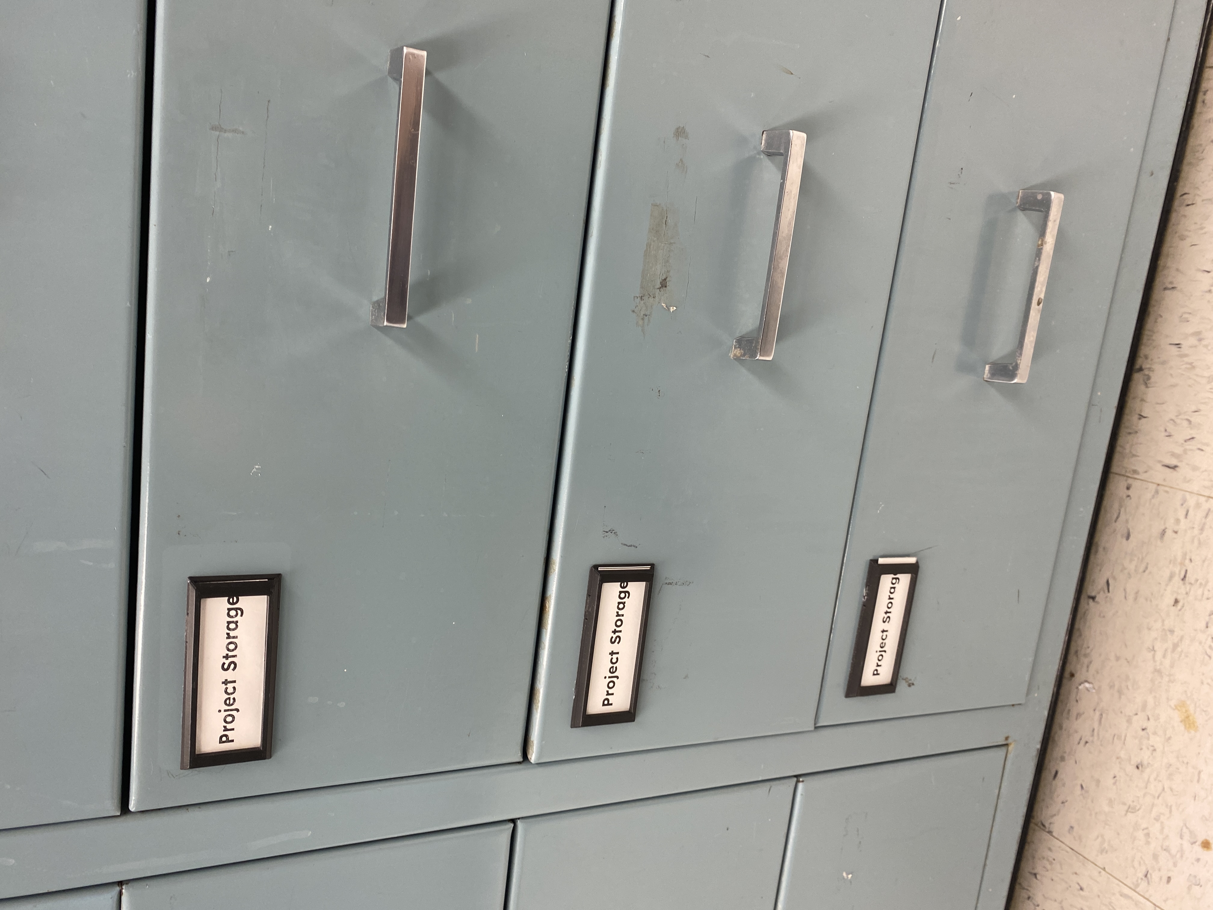 Drawer and Cabinet Label - Switchable Paper System