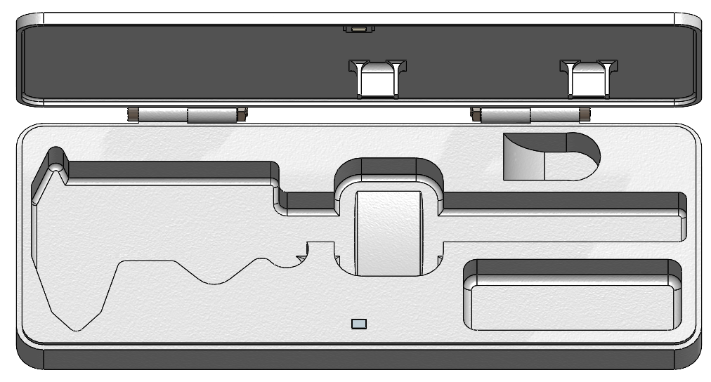 Miniatura 4 do modelo 3D Caliper box - Shahe