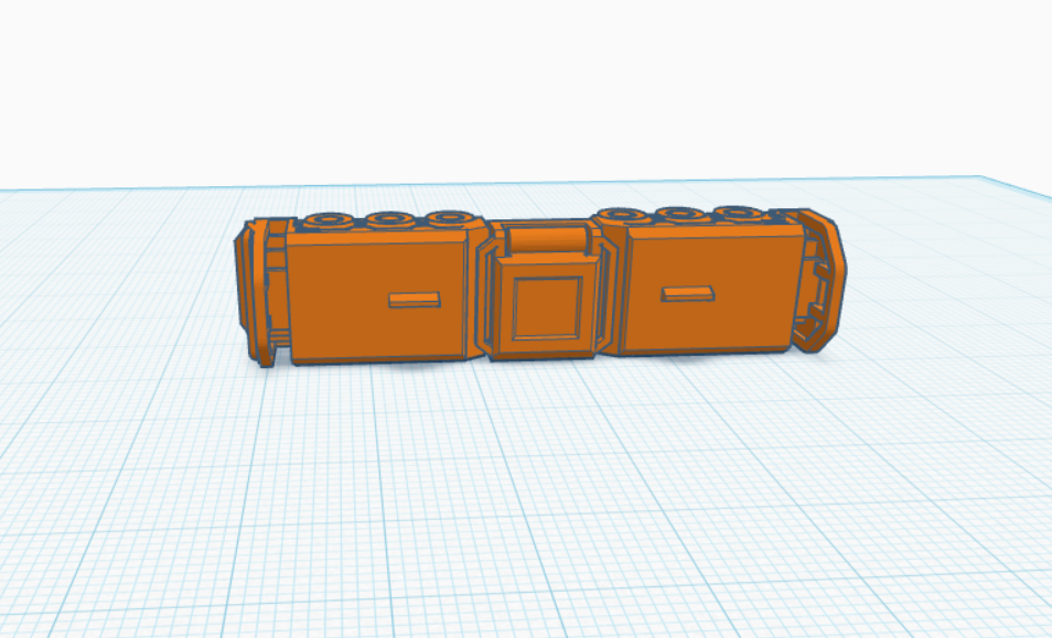 Cargo Train Car for COS