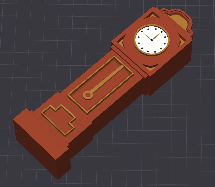 Painted Clock