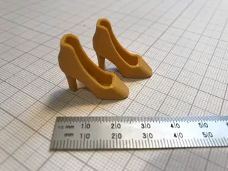 STL file cookie barbie shoes boot 🍪・3D printable model to download・Cults