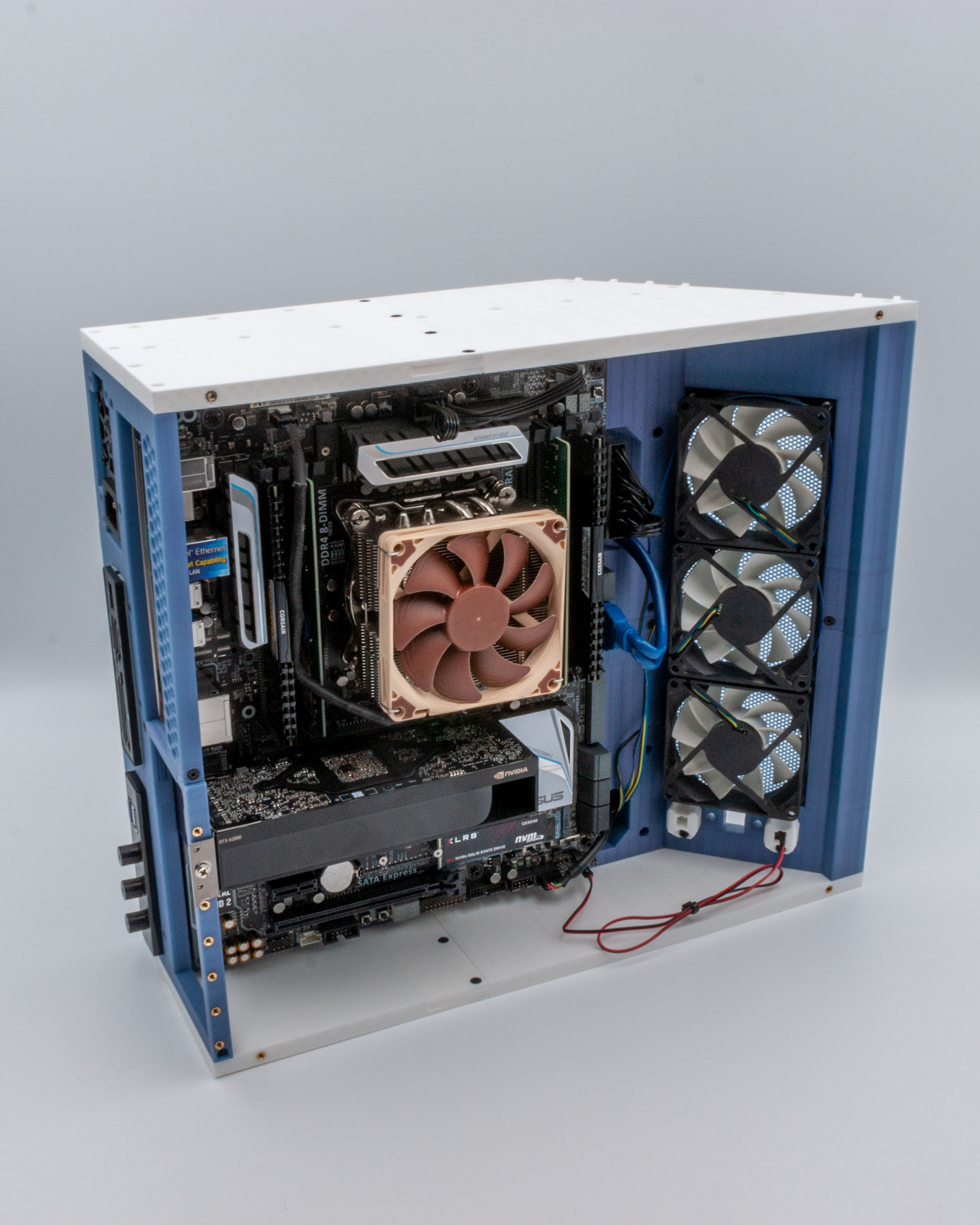 LxW Radiant Ridge - Full ATX Compact PC Case