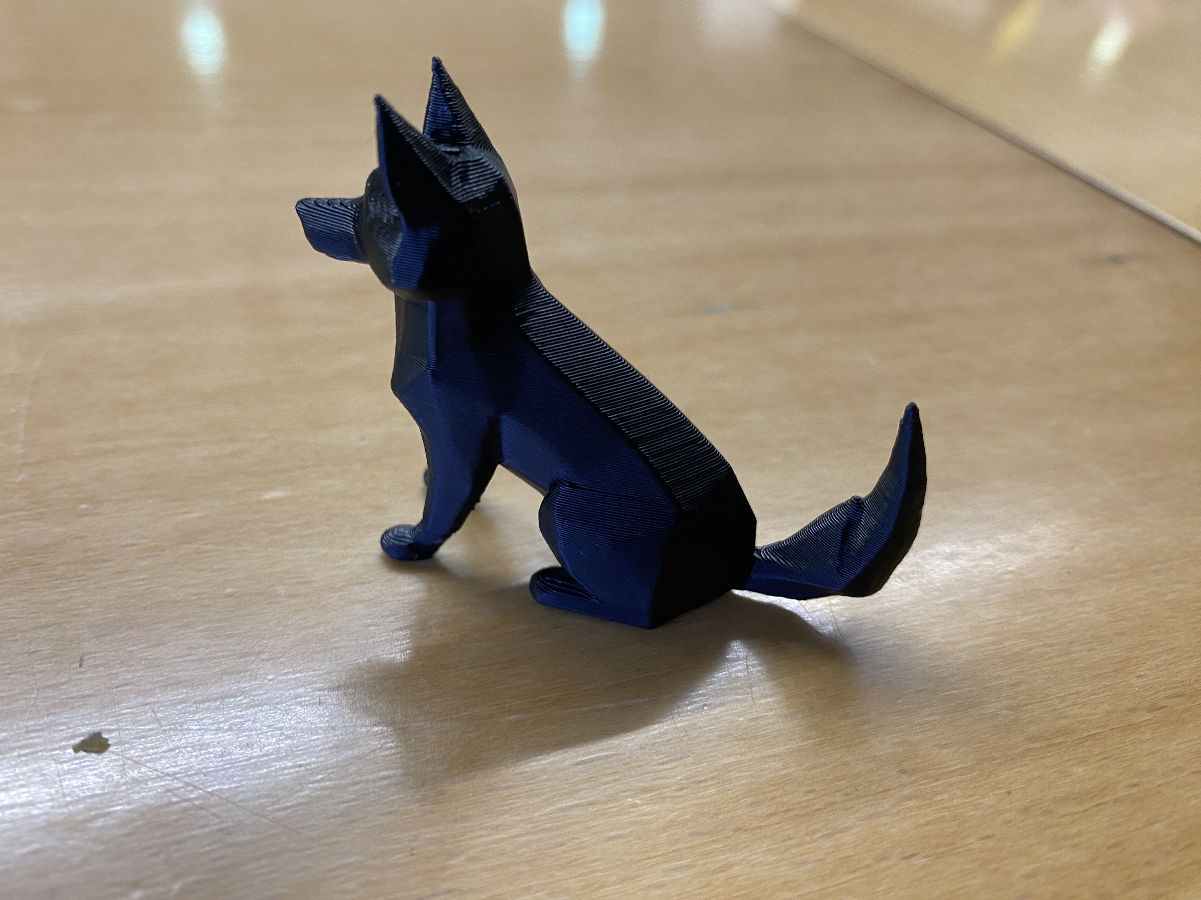 Low poly Husky — thumbnail 2