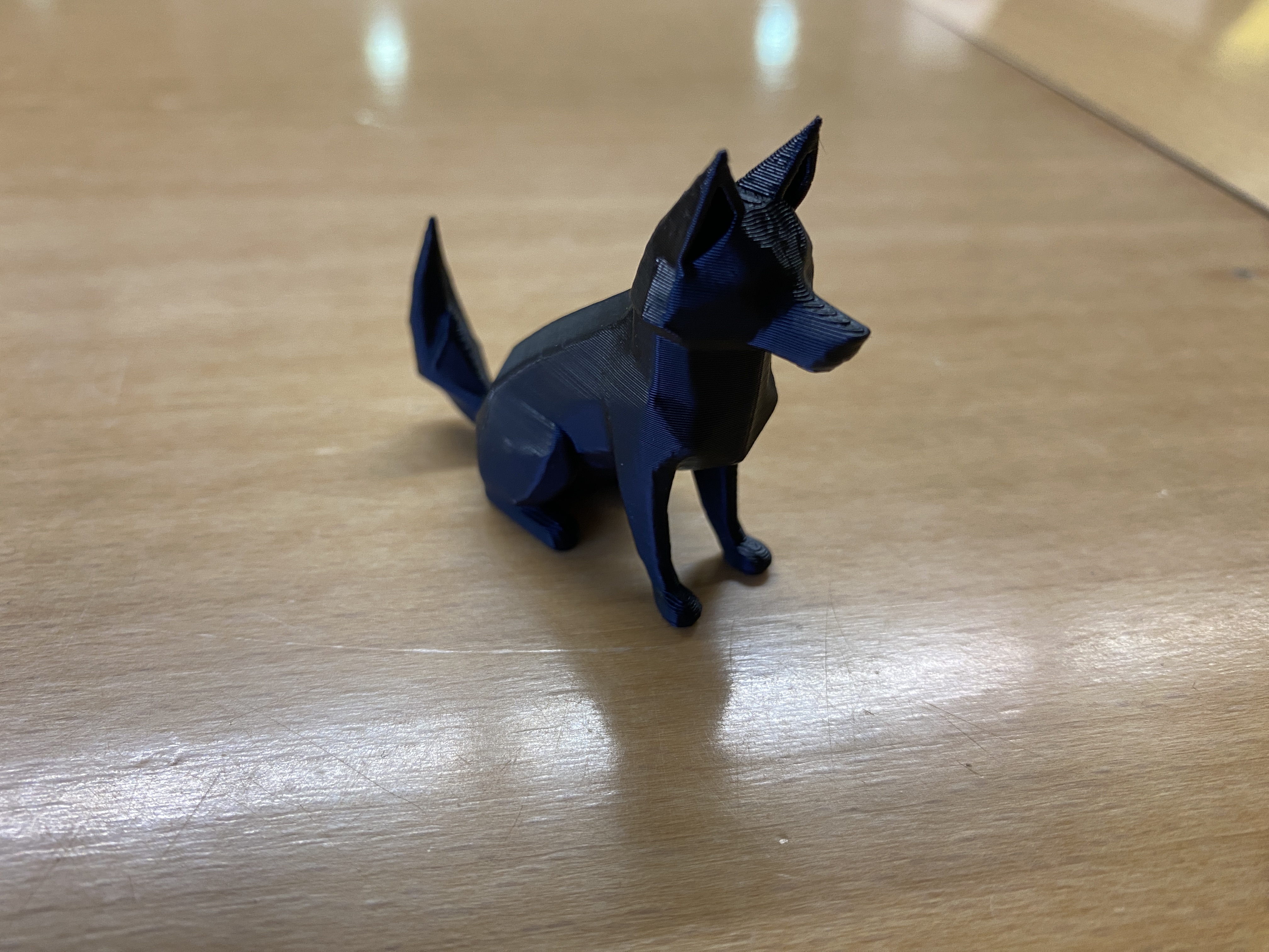 Low poly Husky