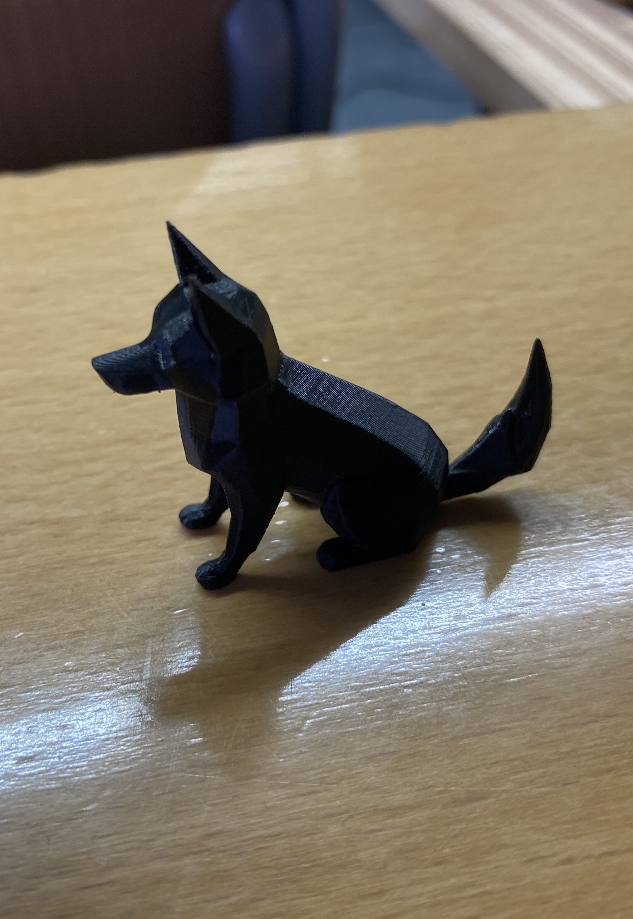 Low poly Husky — thumbnail 3