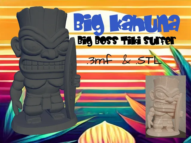 Big Kahuna - Tiki Statue
