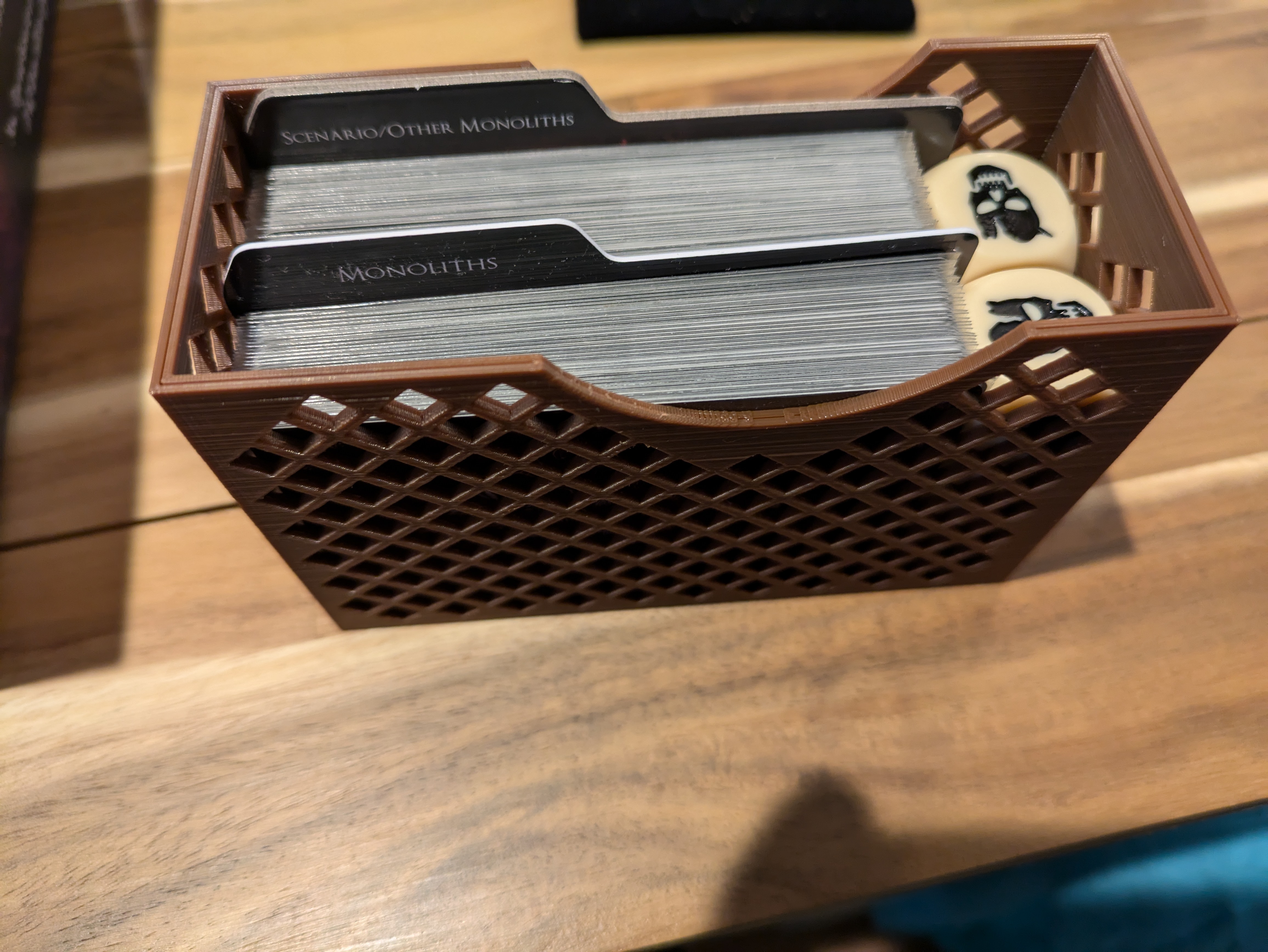 Sorcerer and Endbringer Inserts with holy sides and space for big dice