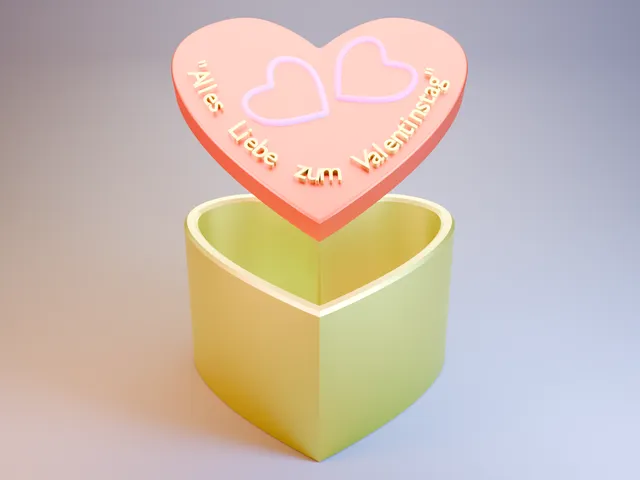 "Alles Liebe zum Valentinstag"  GiftBox