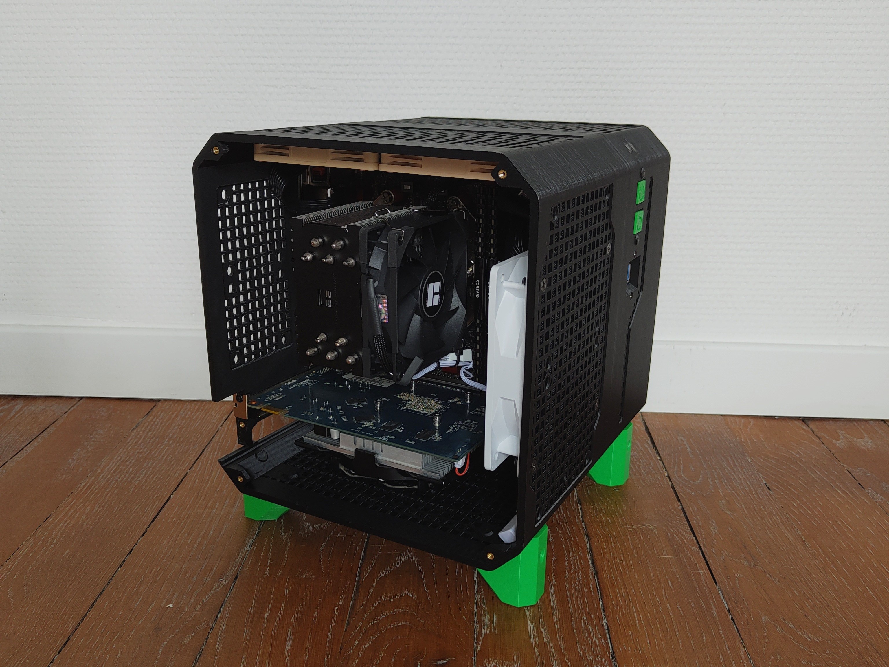 LxW Basic - A 3DPrinted ITX Case for Budget Builds