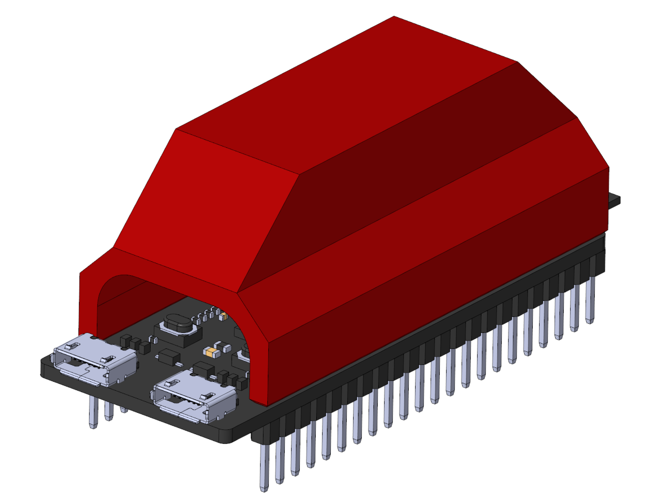 esp32 breadboard pusher — miniatura 2